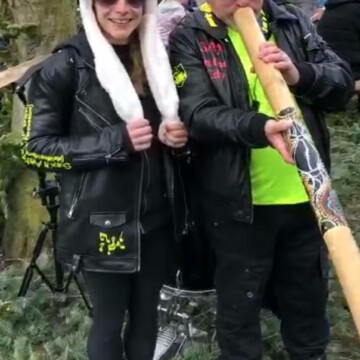 Sibirisches Lagerfeuer mit dem Sax’n Anhalt Orchester Zoologischer