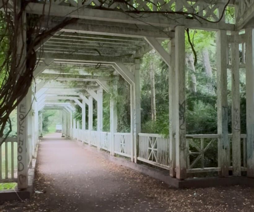 Pergola-Rosengarten im Vogelgesangpark am Zoo_CLEAN UP DAY_Zoo Magdeburg