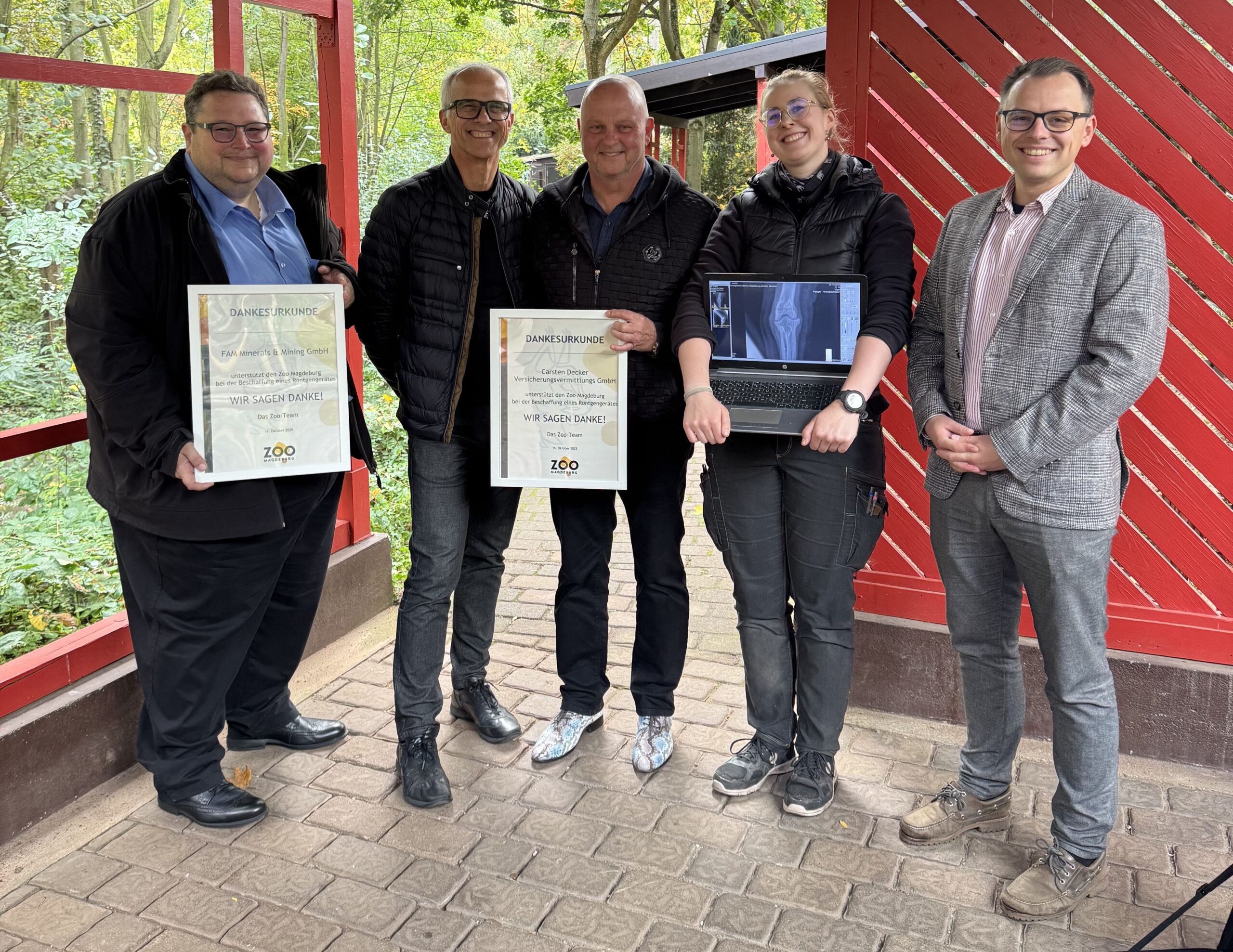 Finanzspritze für die Tiermedizin im Zoo Magdeburg