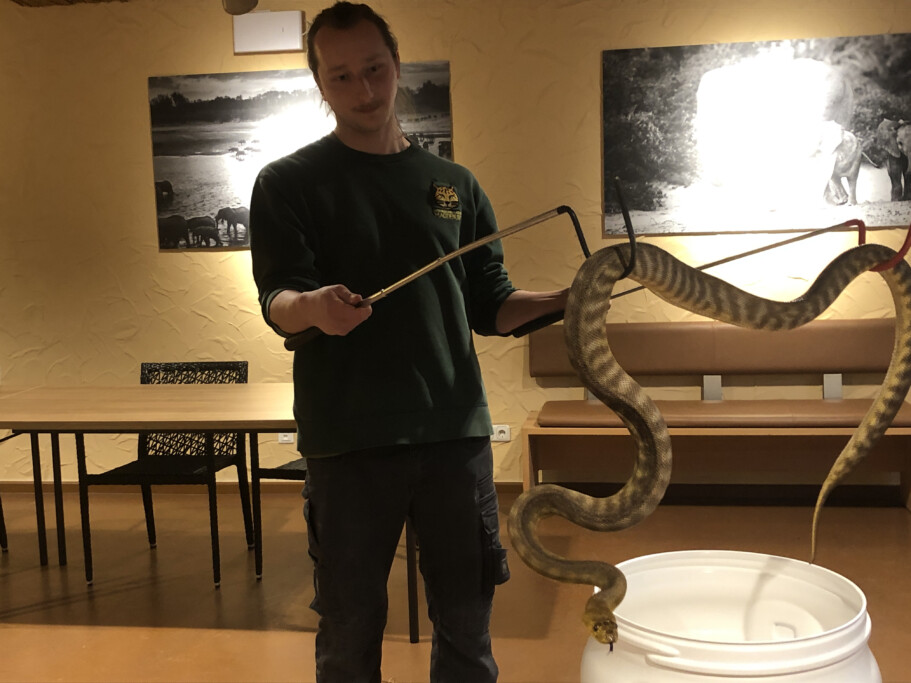Schulung im Zoo: Berufsfeuerwehr Nord Magdeburg_Zoo Magdeburg