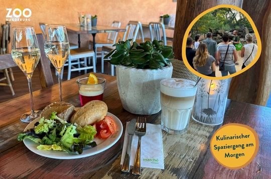 Kulinarischer Spaziergang am Morgen